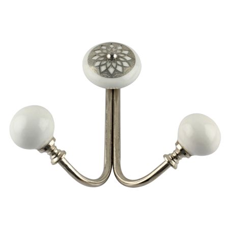 White Strewn Flat Wired Hooks Online